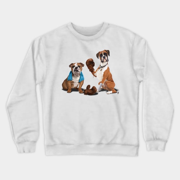 Raging Crewneck Sweatshirt by RobArt